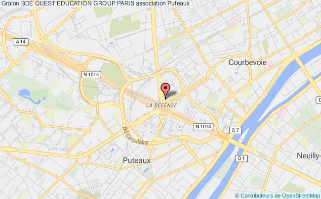plan association Bde Quest Education Group Paris Puteaux