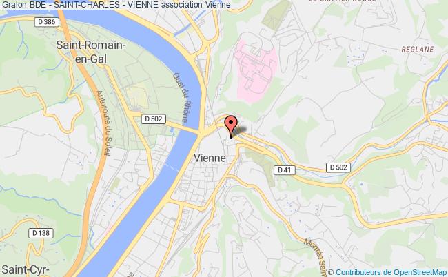 plan association Bde - Saint-charles - Vienne Vienne