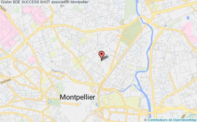 plan association Bde Success Shot Montpellier