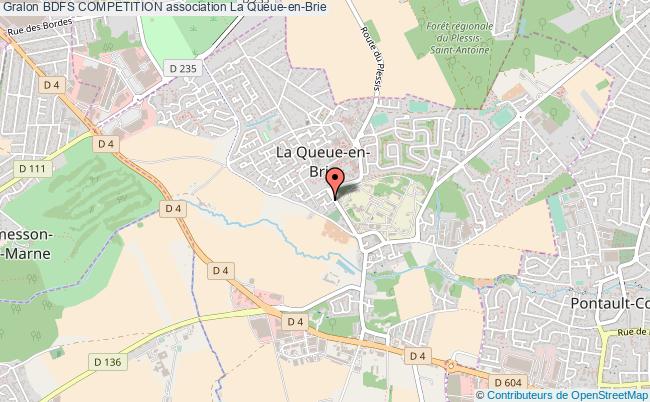 plan association Bdfs Competition La Queue-en-Brie