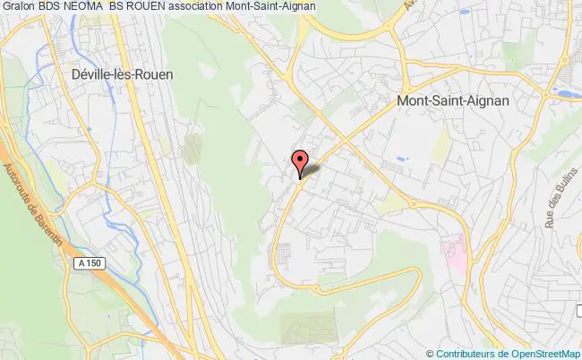 plan association Bds Neoma  Bs Rouen Mont-Saint-Aignan