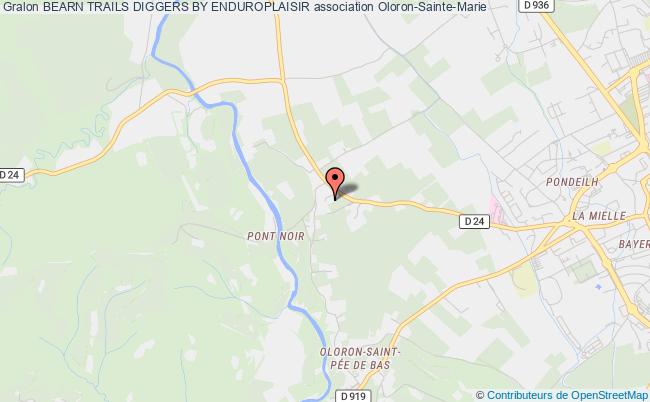 plan association Bearn Trails Diggers By Enduroplaisir Oloron-Sainte-Marie