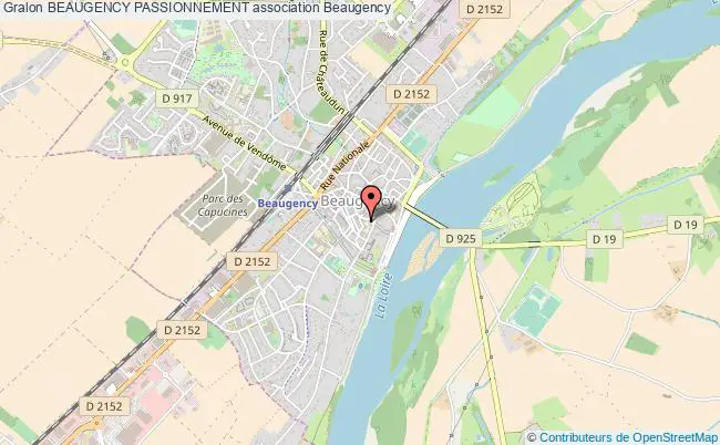 plan association Beaugency Passionnement Beaugency