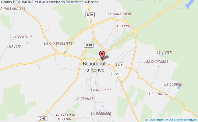 plan association Beaumont Yoga Beaumont-la-Ronce