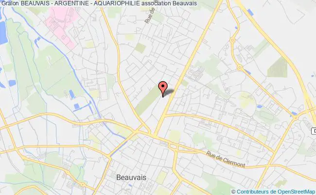 plan association Beauvais - Argentine - Aquariophilie Beauvais