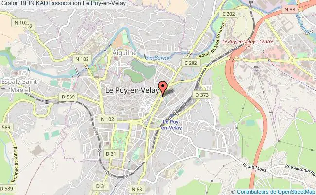 plan association Bein Kadi Le    Puy-en-Velay