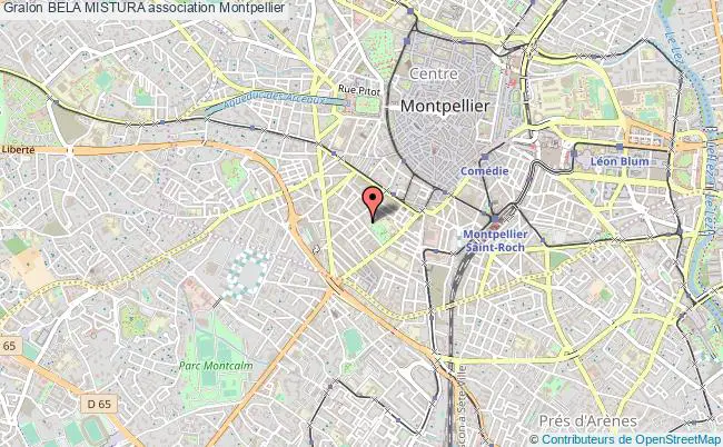 plan association Bela Mistura Montpellier