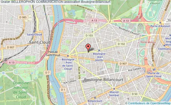 plan association Bellerophon Communication Boulogne-Billancourt