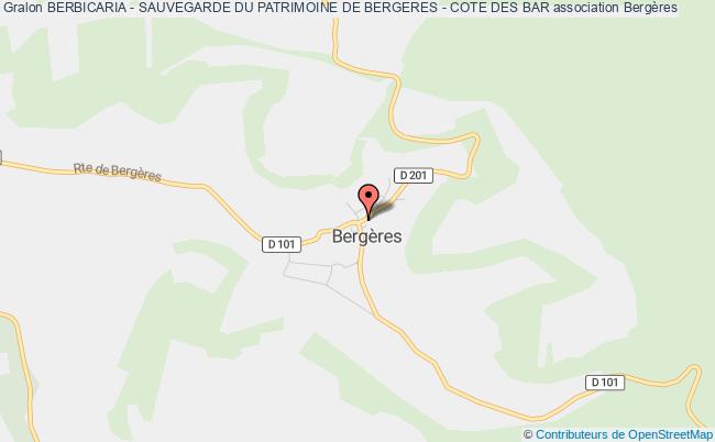 BERBICARIA - SAUVEGARDE DU PATRIMOINE DE BERGERES - COTE DES BAR
