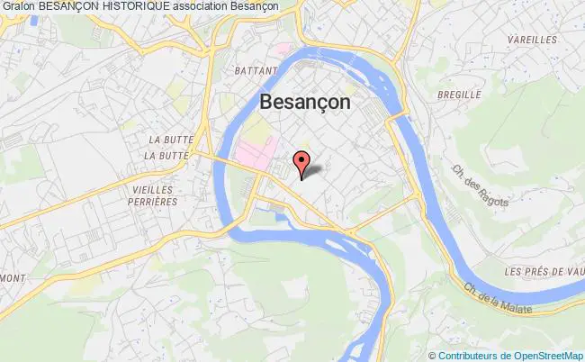 plan association BesanÇon Historique Besançon