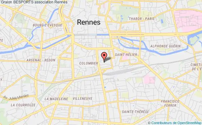 plan association Besports Rennes