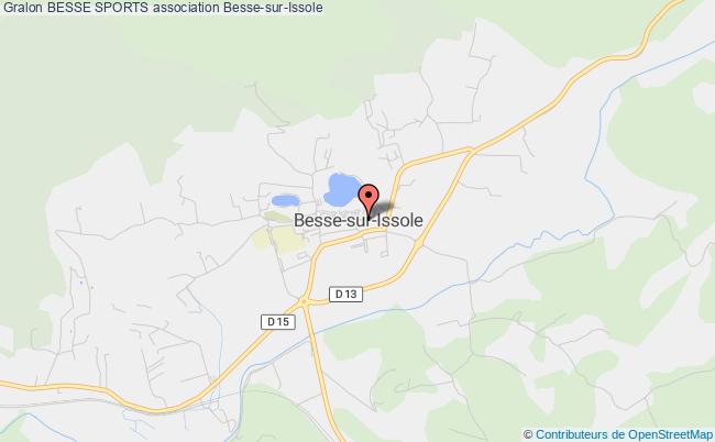 plan association Besse Sports Besse-sur-Issole