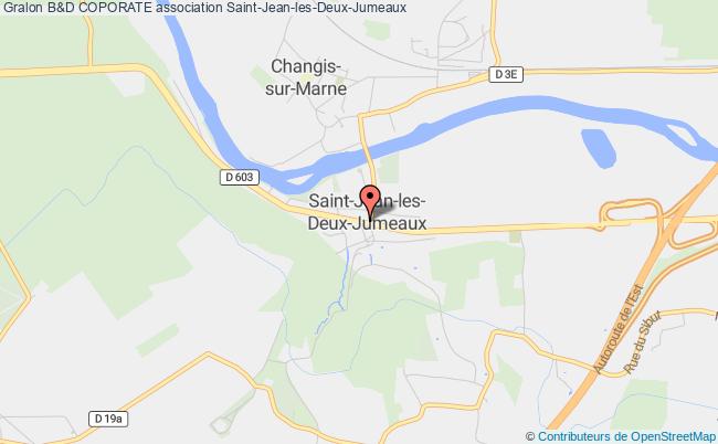 plan association B&d Coporate Saint-Jean-les-Deux-Jumeaux