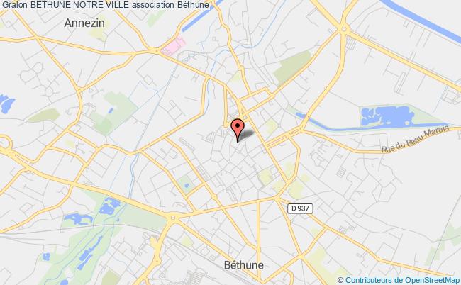 plan association Bethune Notre Ville 