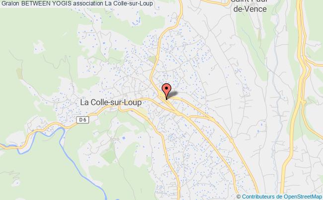 plan association Between Yogis La    Colle-sur-Loup