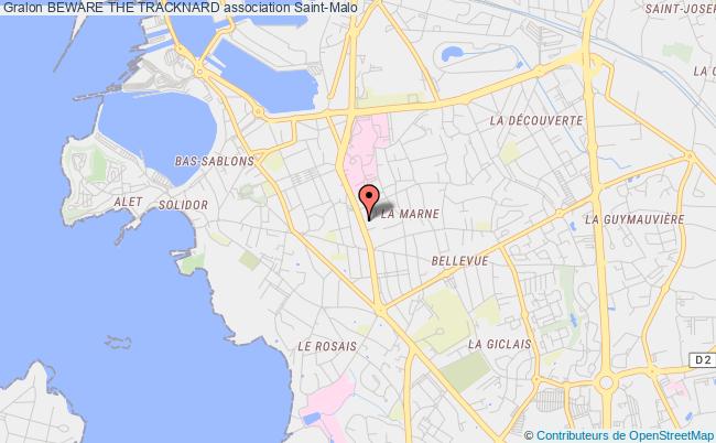 plan association Beware The Tracknard Saint-Malo