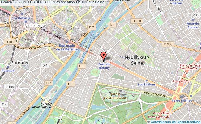 plan association Beyond Production Neuilly-sur-Seine