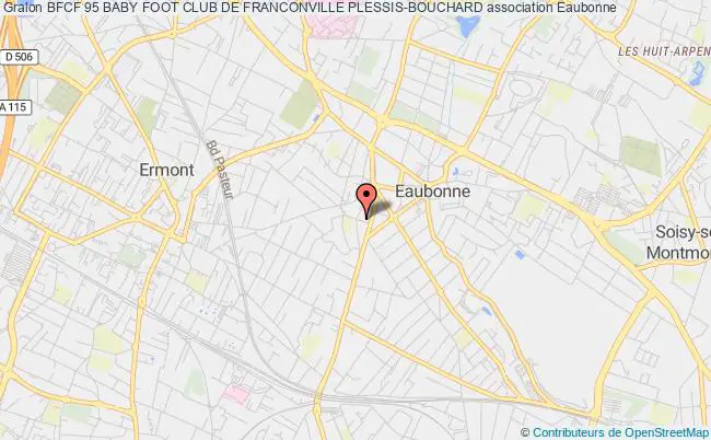 plan association Bfcf 95 Baby Foot Club De Franconville Plessis-bouchard Eaubonne