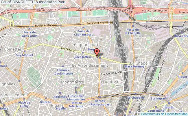 plan association Bianchetti ' S Paris