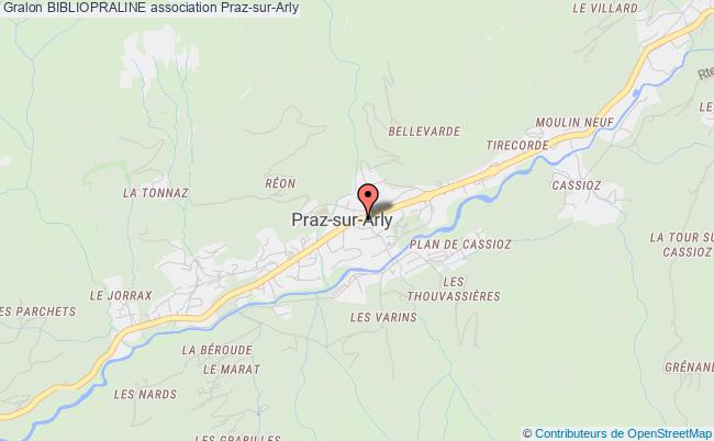 plan association Bibliopraline Praz-sur-Arly