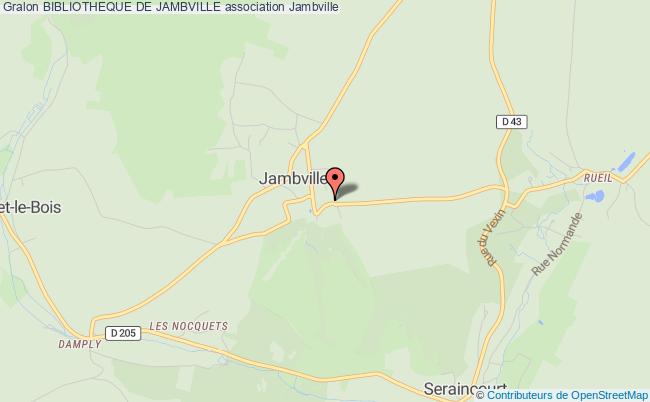 plan association Bibliotheque De Jambville Jambville