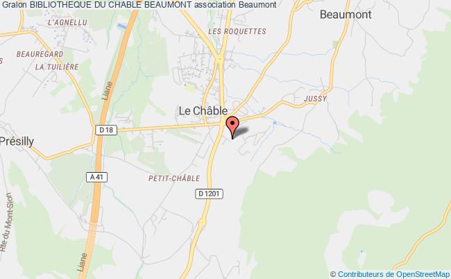 plan association Bibliotheque Du Chable Beaumont Beaumont