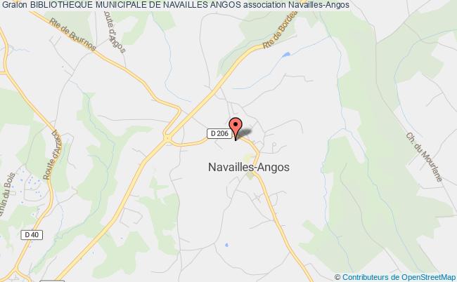 plan association Bibliotheque Municipale De Navailles Angos Navailles-Angos
