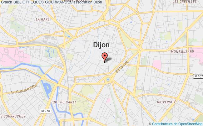 plan association Bibliotheques Gourmandes Dijon