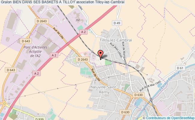 plan association Bien Dans Ses Baskets À Tilloy Tilloy-lez-Cambrai