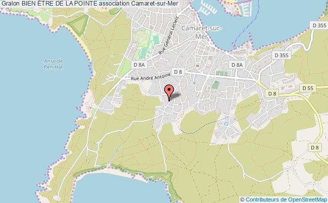 plan association Bien Être De La Pointe Camaret-sur-Mer