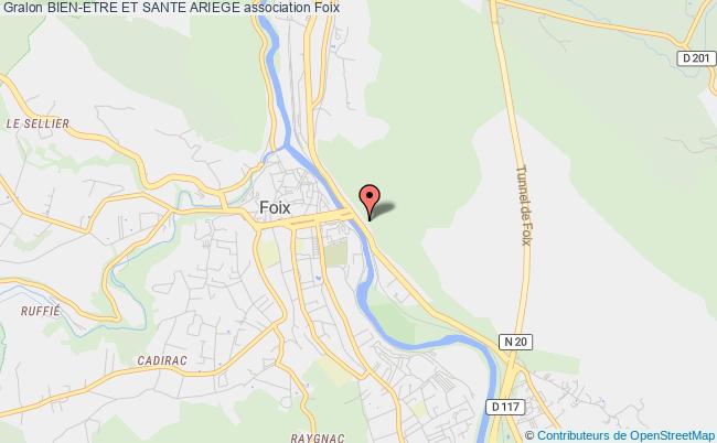 plan association Bien-etre Et Sante Ariege Foix