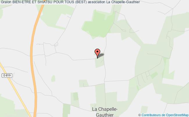 plan association Bien-etre Et Shiatsu Pour Tous (best) La    Chapelle-Gauthier