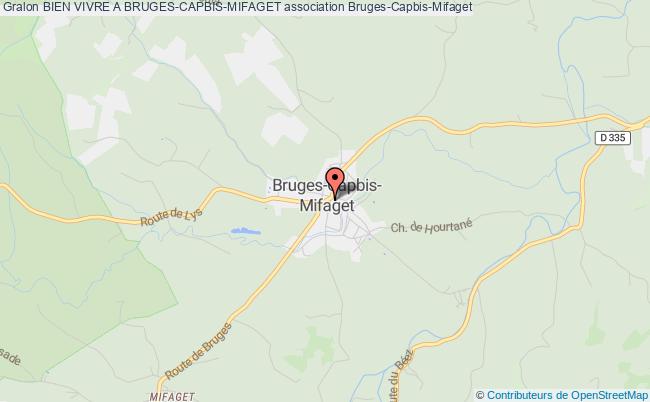 plan association Bien Vivre A Bruges-capbis-mifaget Bruges-Capbis-Mifaget