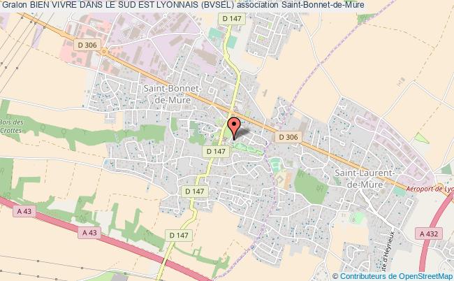 plan association Bien Vivre Dans Le Sud Est Lyonnais (bvsel) Saint-Bonnet-de-Mure