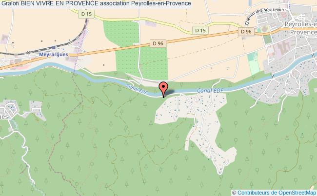 plan association Bien Vivre En Provence Peyrolles-en-Provence