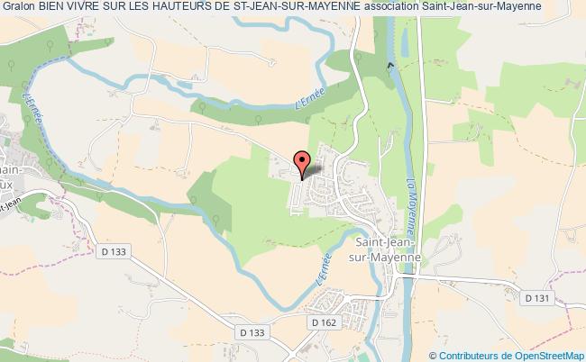 plan association Bien Vivre Sur Les Hauteurs De St-jean-sur-mayenne Saint-Jean-sur-Mayenne