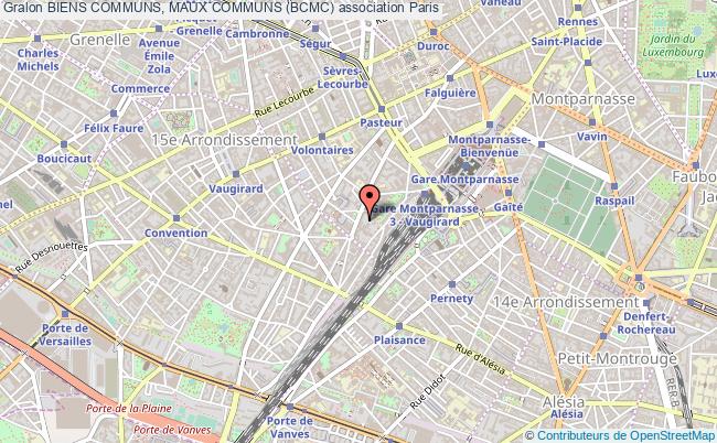 plan association Biens Communs, Maux Communs (bcmc) Paris