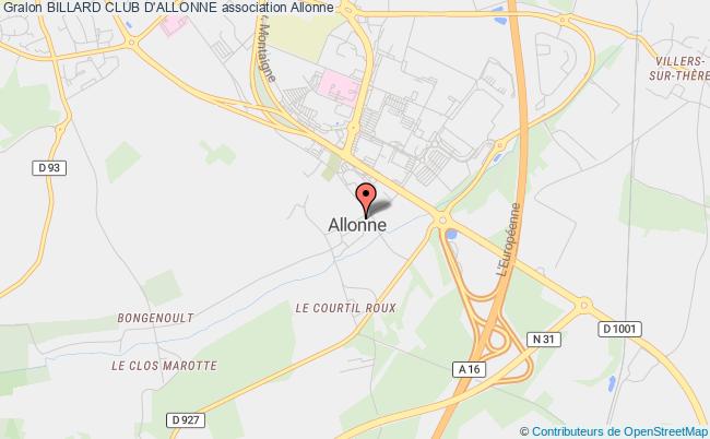 BILLARD CLUB D'ALLONNE