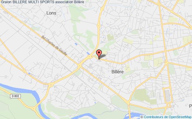 plan association Billere Multi Sports 