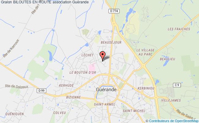 plan association Biloutes En Route Guérande
