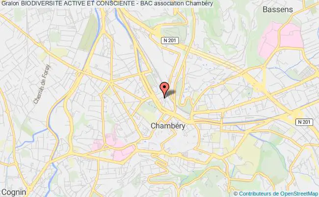 plan association Biodiversite Active Et Consciente - Bac Chambéry