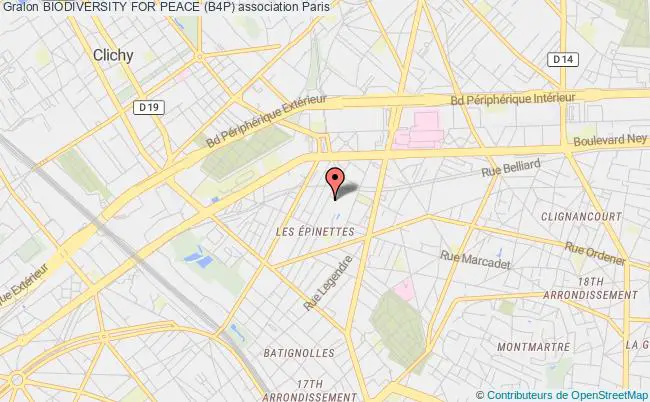 plan association Biodiversity For Peace (b4p) Paris