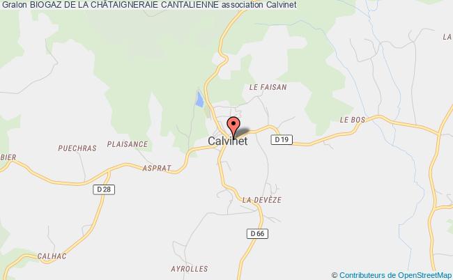 plan association Biogaz De La ChÂtaigneraie Cantalienne Puycapel
