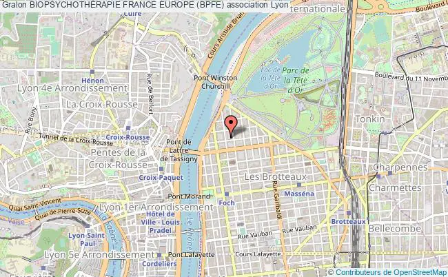 plan association BiopsychothÉrapie France Europe (bpfe) Lyon