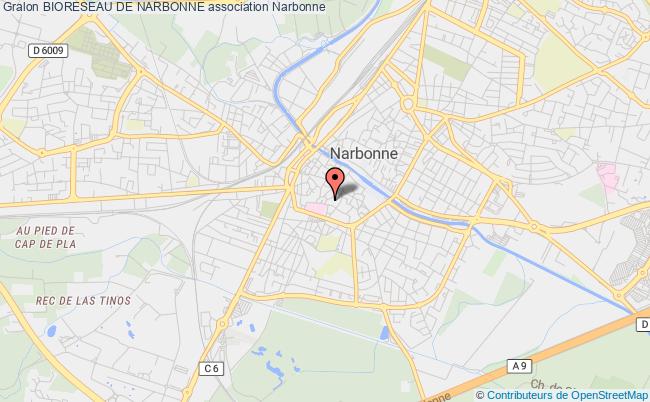 plan association Bioreseau De Narbonne Narbonne
