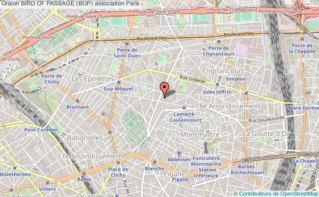 plan association Bird Of Passage (bop) Paris