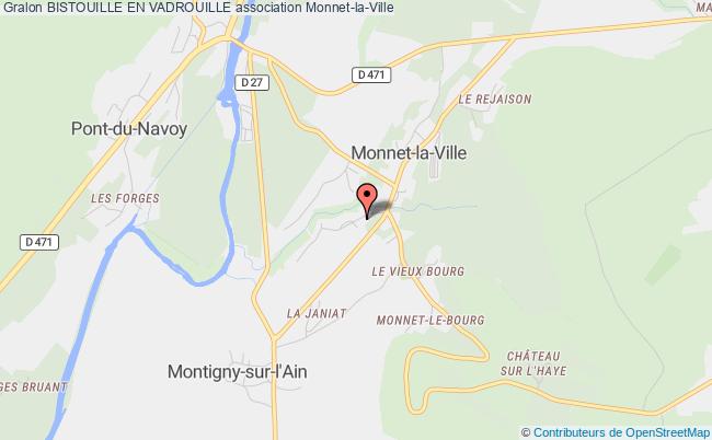 plan association Bistouille En Vadrouille Monnet-la-Ville
