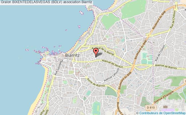 plan association Bixentedelasvegas (bdlv) Biarritz