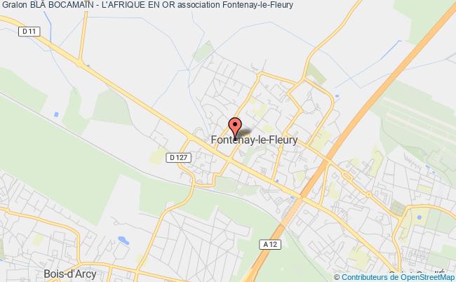 plan association BlÂ Bocamain - L'afrique En Or Fontenay-le-Fleury