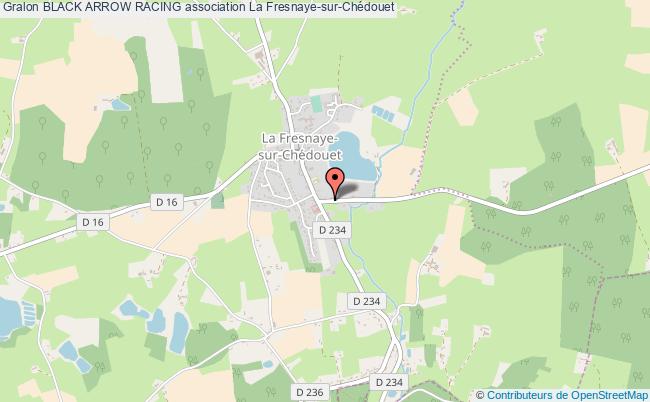 plan association Black Arrow Racing La    Fresnaye-sur-Chédouet